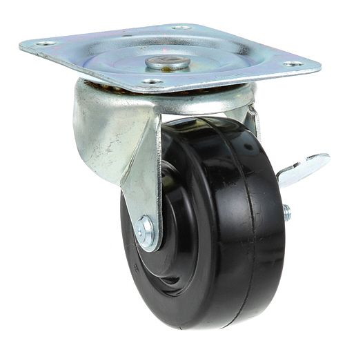 Allpoints 263328 Plate Caster - Swivel W/Brake