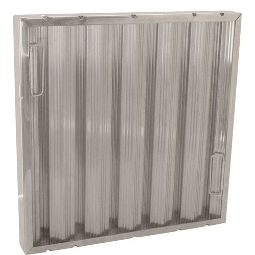 Allpoints 263896 Stainless Steel Baffle Filter - 25 X 16