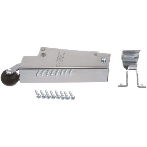 Allpoints 263996 Chrome Flush Mount Hydraulic Door Closer, 4-11/16" Long X 1-3/8" 
