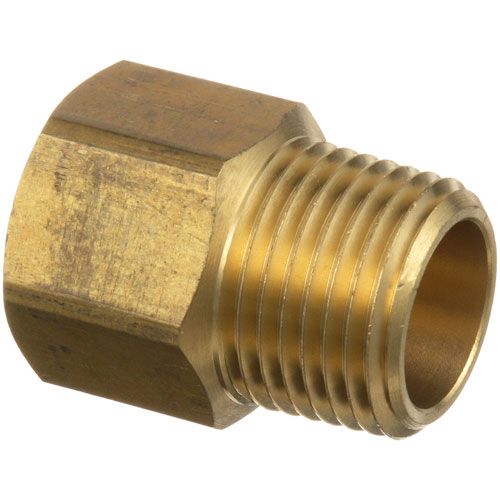 Allpoints 264139 1/2" FPT X 1/2" MPT Brass Adaptor