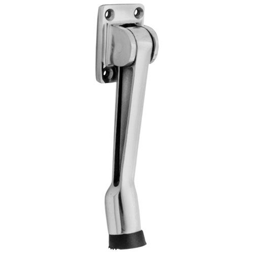 Allpoints 266319 Brass Flip-Up Door Holder, 4"