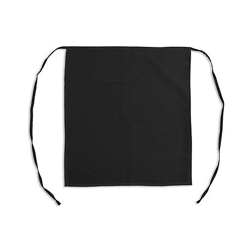 Allpoints 2778BLK KNG 30 inch Bistro Apron 1 Pocket Black