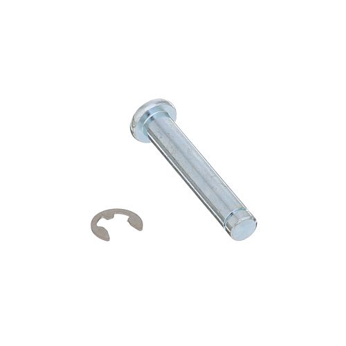 Allpoints 2791028 Flat Head Axle, 3/8" Diameter, with Clip