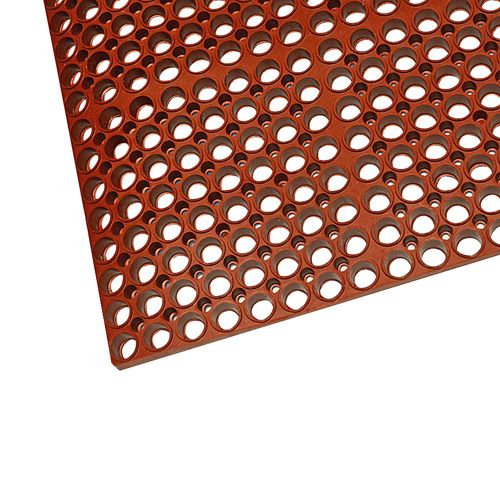 Allpoints 2801309 Floor Mat , SAN-EZE II,39X58.5"RED