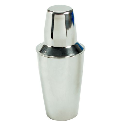 Allpoints 2801655 Stainless Steel Cocktail Shaker,3 Piece, 28-Ounce