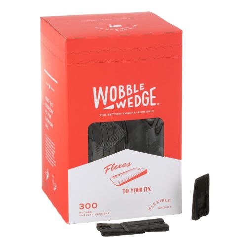 Allpoints 2801709 Wobble Wedge flexible Black Piece Jar/300