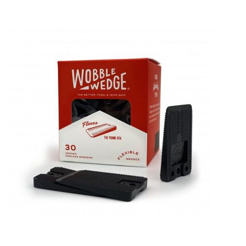 Allpoints 2801731 Flexible Wobble Wedge, Black, BX/30