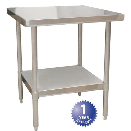 Allpoints 2801780 Worktable , 36X30,18 GA S/S Top