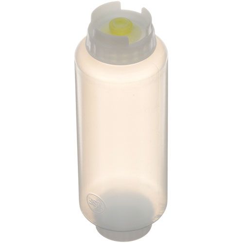 Allpoints 2801816 Clear FIFO Bottle w/ Standard Cap, 24 Oz, NSF Certified