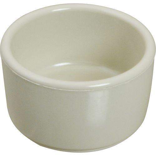 Allpoints 2802047 Modern Ramekin 2 OZ,Bone (12-Pack)