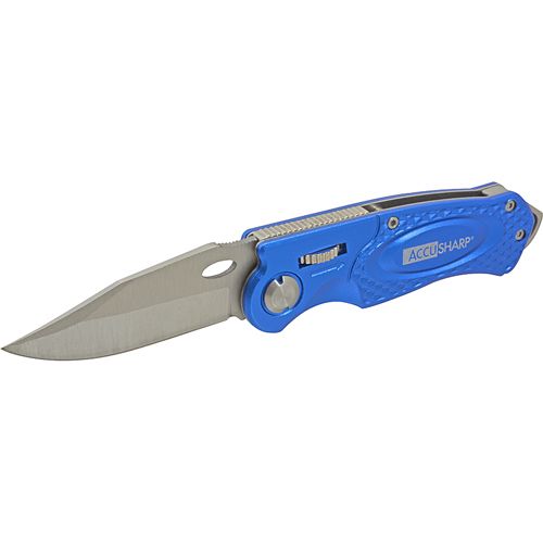 Allpoints 2802097 Pocket Folding Knife (Blue)