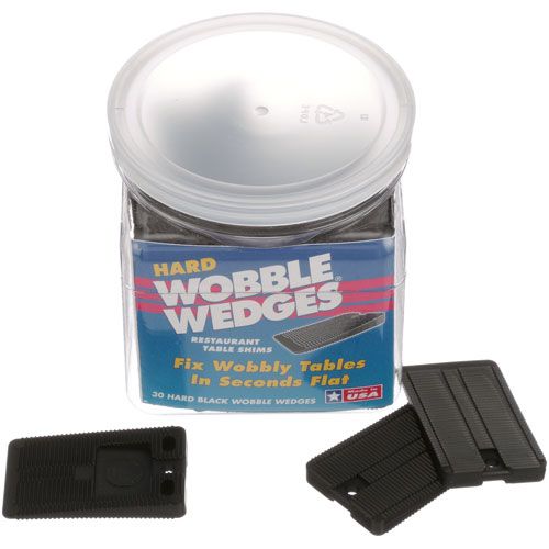 Allpoints 281758 Wobble Wedge Black 30 Pack
