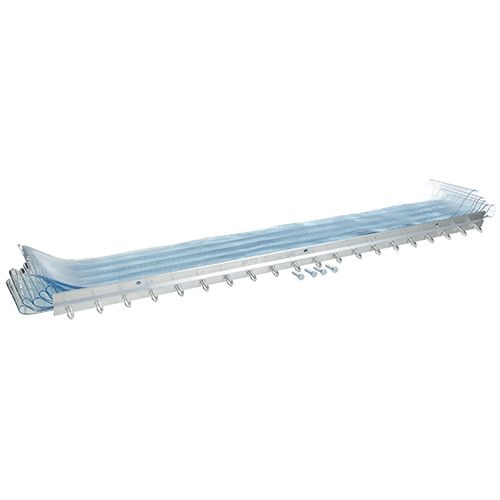 Allpoints 322174 strip Curtain - Clear -Flex, 40"X 84", 6"