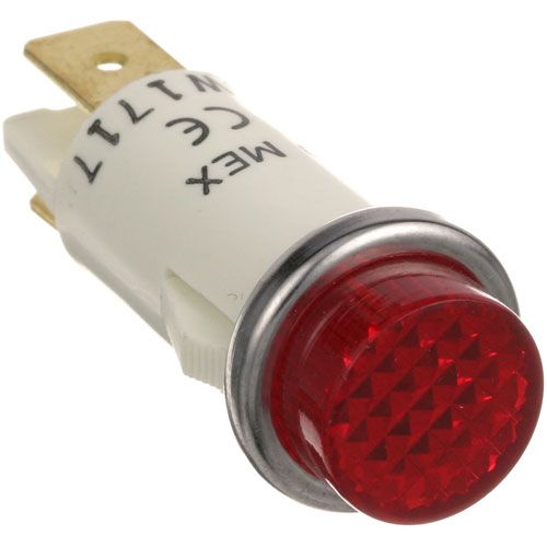 Allpoints 381229 Signal Light 250V 1/2" Red