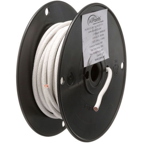 Allpoints 381294 10G High-Temp Wire, 50ft, 600V, 482°F