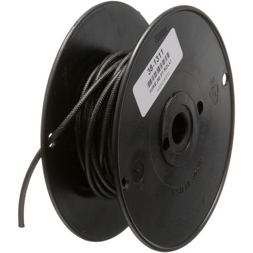Allpoints 381311 12 AWG High-Temp Black Wire, 50ft, 600V, 392°F