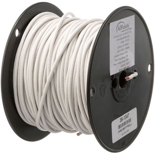 Allpoints 381347 Wire (250 Ft Roll) #14 White