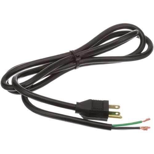 Allpoints 381547 6ft Power Cord, 14 AWG, 15A/120V