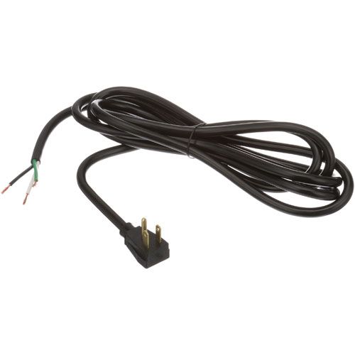 Allpoints 381552 Power Cord W/Molded Angle Plug 10' 15A 120V