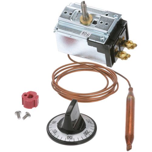 Allpoints 461001 Thermostat W/ Dial, 3/8" X 4-1/2" Blub, 48" Cap, 3/8 X 4-1/2