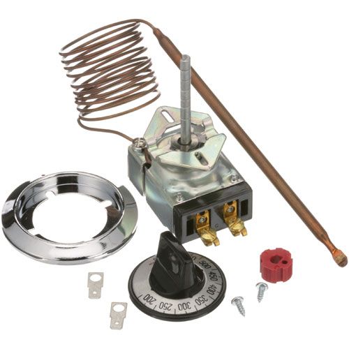 Allpoints 461510 SP Kit Positive Off Thermostat, 175-550°F, 2" Breakaway D-Stem with Adapters