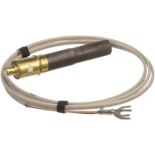 Allpoints 481123 PG-9 Pilot Generator Thermopile W/ Spade Terminals & 1/4" Female Push-Ons, 600-750 MV, 36" Wire Leads