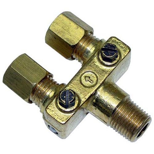 Allpoints 521054 Twin Adjustable Gas Filter, 1/8" MPT, 50 Micron