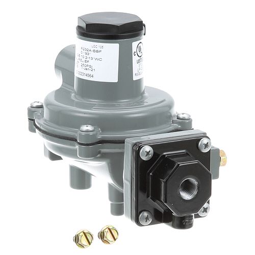 Allpoints 521114 1/4" x 1/2" Two-Stage Regulator, 275,000 BTU