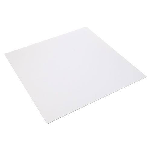Allpoints 5561192 Smooth White Ceiling Tiles - Pack of 12 (24" x 24")