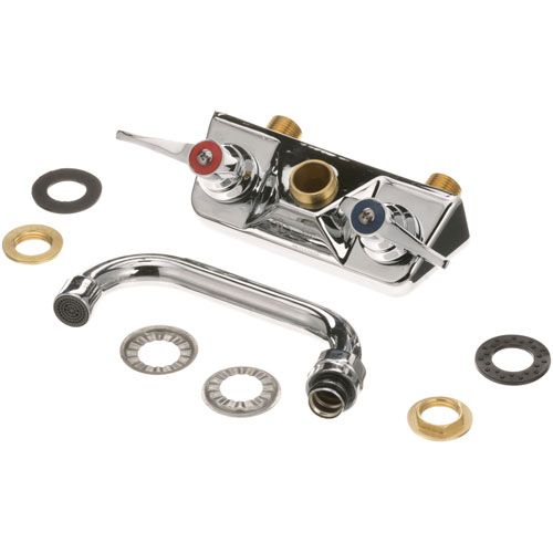 Allpoints 561587 4"Wall Faucet 4" Ctr Wall 6" NOZ