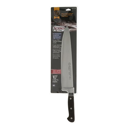 Allpoints 59575 Acero 10In Chef Knife Full Tang Forged Blade