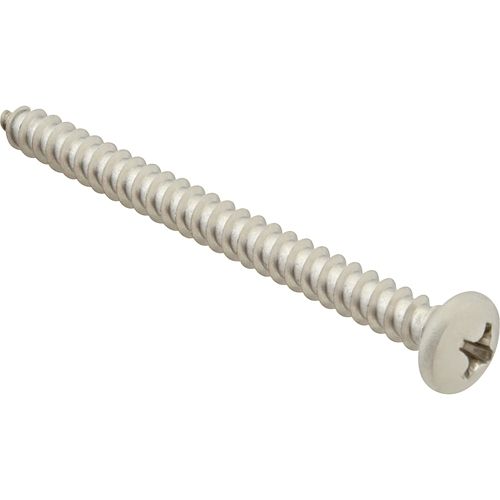 Allpoints 6120832 Stainless Steel Small Thread Screw - Pack of 100
