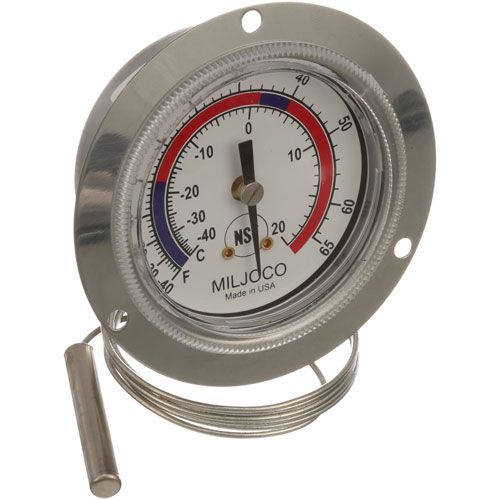 Allpoints 621040 2-1/2" Thermometer, Range -40 to 65°F