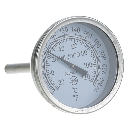 Allpoints 621103 Thermometer, Dial/Window - Range 0-250°F