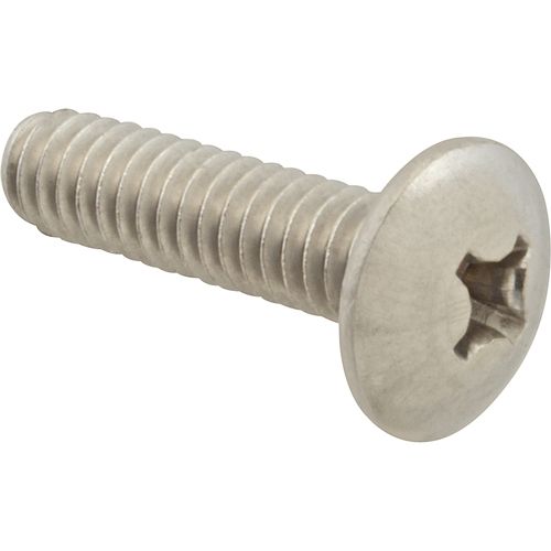 Allpoints 6221416 Machine Thread Stainless Steel Screws (Pack of 100)
