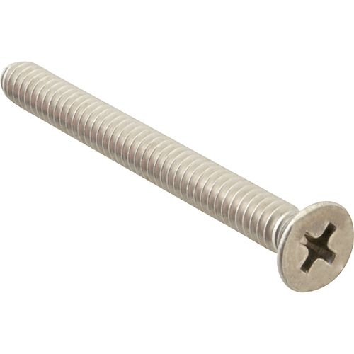 Allpoints 6231032 Machine Thread Flat Head Stainless Steel Screws 100
