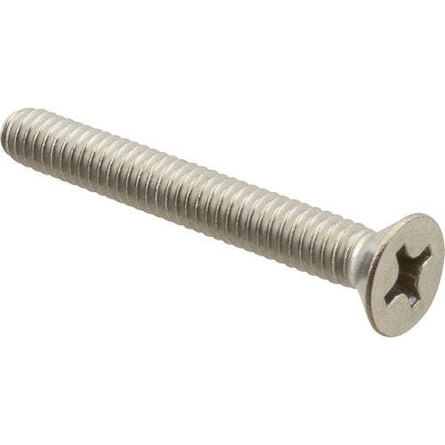 Allpoints 6231432 Machine Thread Flat Head Stainless Steel Screws 100