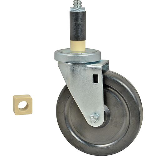 Allpoints 8009639 5  Caster" Black Wheel "No" Brake L (New Style)