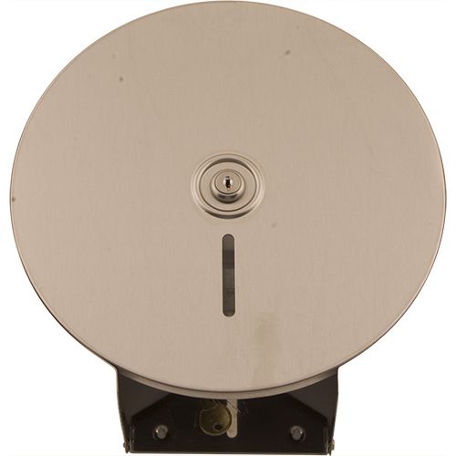 Allpoints 8009918 ASI Stainless Steel Single Jumbo Toilet Tissue Dispenser