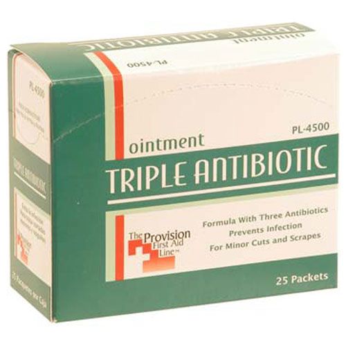 Allpoints 8011115 Box of 20 Antibiotic Ointment