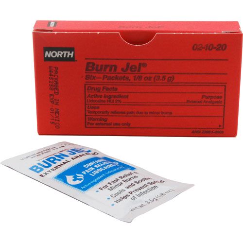 Allpoints 8011151 Box of 6 Burn Gel Treatments