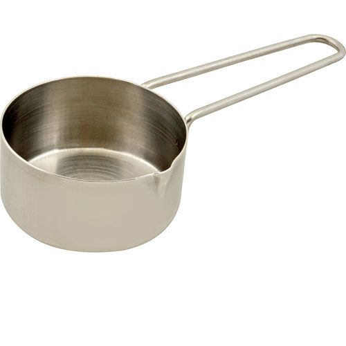 Allpoints 8011184 Stainless Steel Measuring Cup: 1/3 Cup