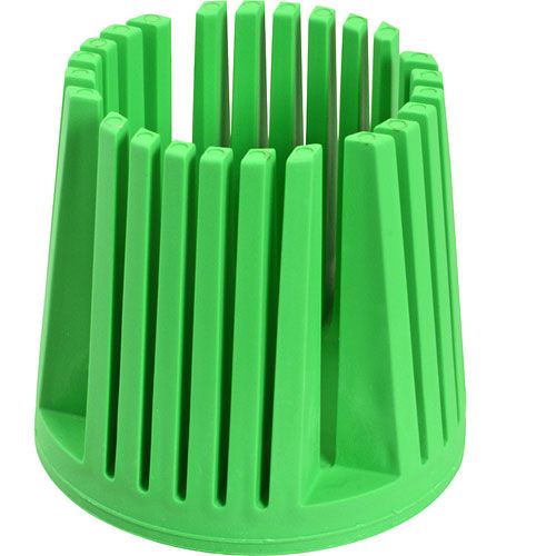 Allpoints 8011188 Green Vegetable Dicing Cup