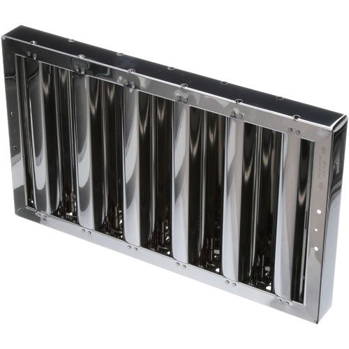 Allpoints 8014139 Type 6 Stainless Steel Hood Filter, 12X20