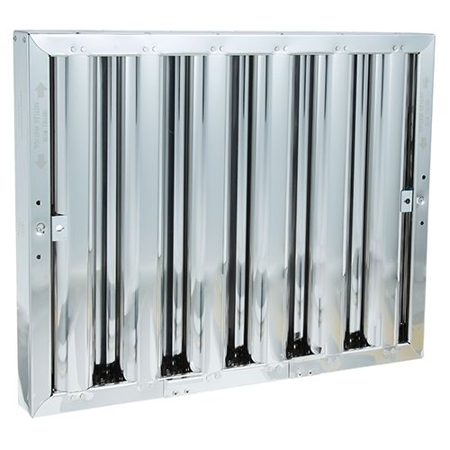 Allpoints 8014147 Type 6 Stainless Steel Hood Filter, 16x20 with Lock Handles