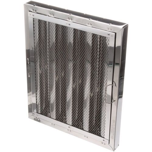 Allpoints 8014157 Type 6 Stainless Steel Hood Filter, 20x16 with Spark Arrestor