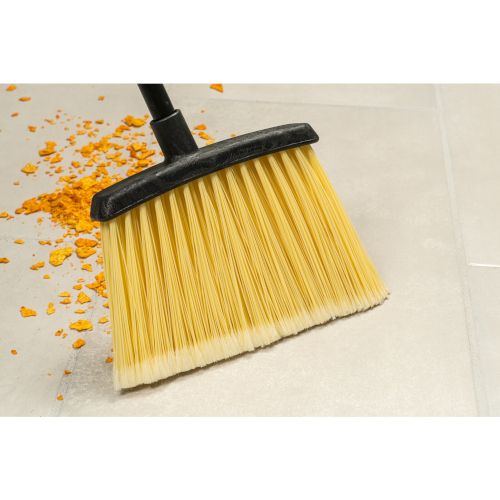 Allpoints 8021814 Lobby Broom Natural 36 In Black Metal Handle