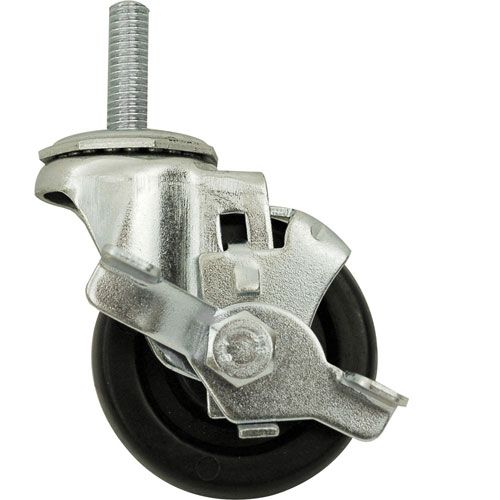 Allpoints 8405445 Stem Caster(3"Od,Swvl,W/ Brake)