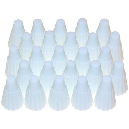 Allpoints 851037 High Temperature Porcelain Wire Nuts,25 Pack, 3/4" x 1/2" SMALL