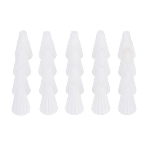 Allpoints 851039 High Temperature Porcelain Wire Nuts, 25 Pack, 7/8" X 1/2" Medium